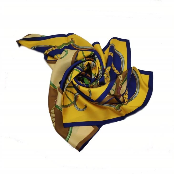 100% Silk Printed Woman Scarf