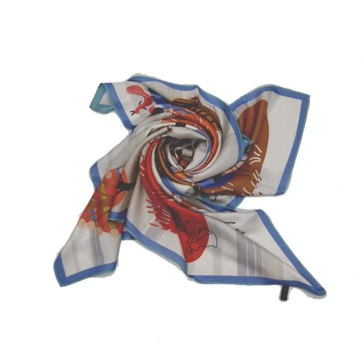 Double Side Silk Twill Scarf